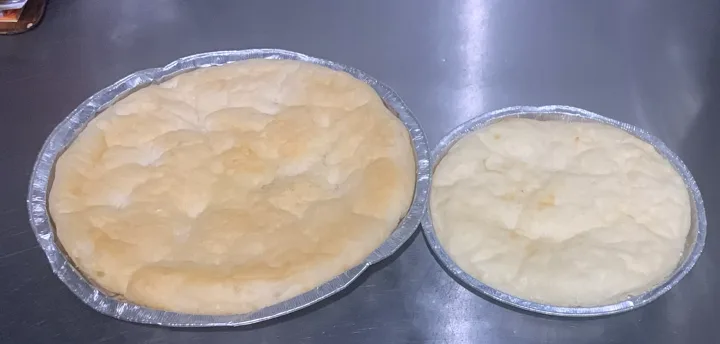 Base per pizza precotta