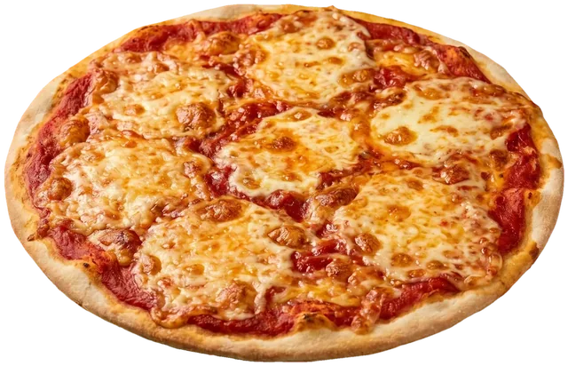 Pizza Margherita senza glutine: pomodoro, mozzarella